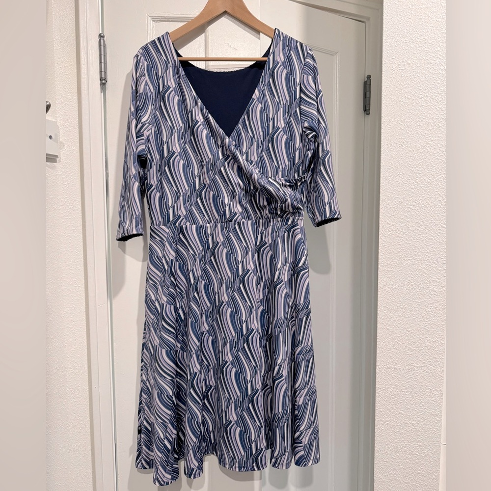 Reversible Perfect Travel Work Dress With Pockets!